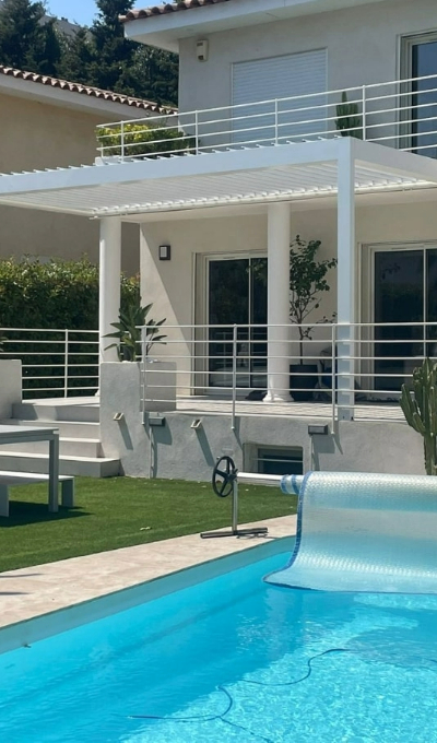 Pergola Bioclimatique sur mesure mobile