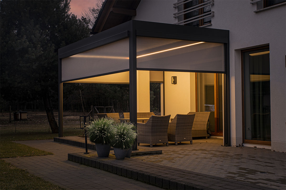 Pergola bioclimatique sur mesure